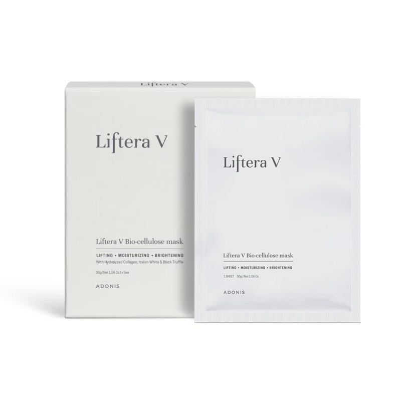 Liftera V Bio-Cellulose Mask | 5 SHEETS PER BOX